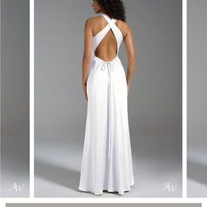 Elegant White Maxi Dress